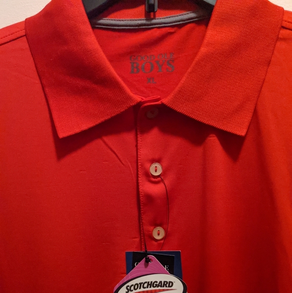 Good Ole Boys XL red moisture wicking polo shirt - Picture 2 of 7
